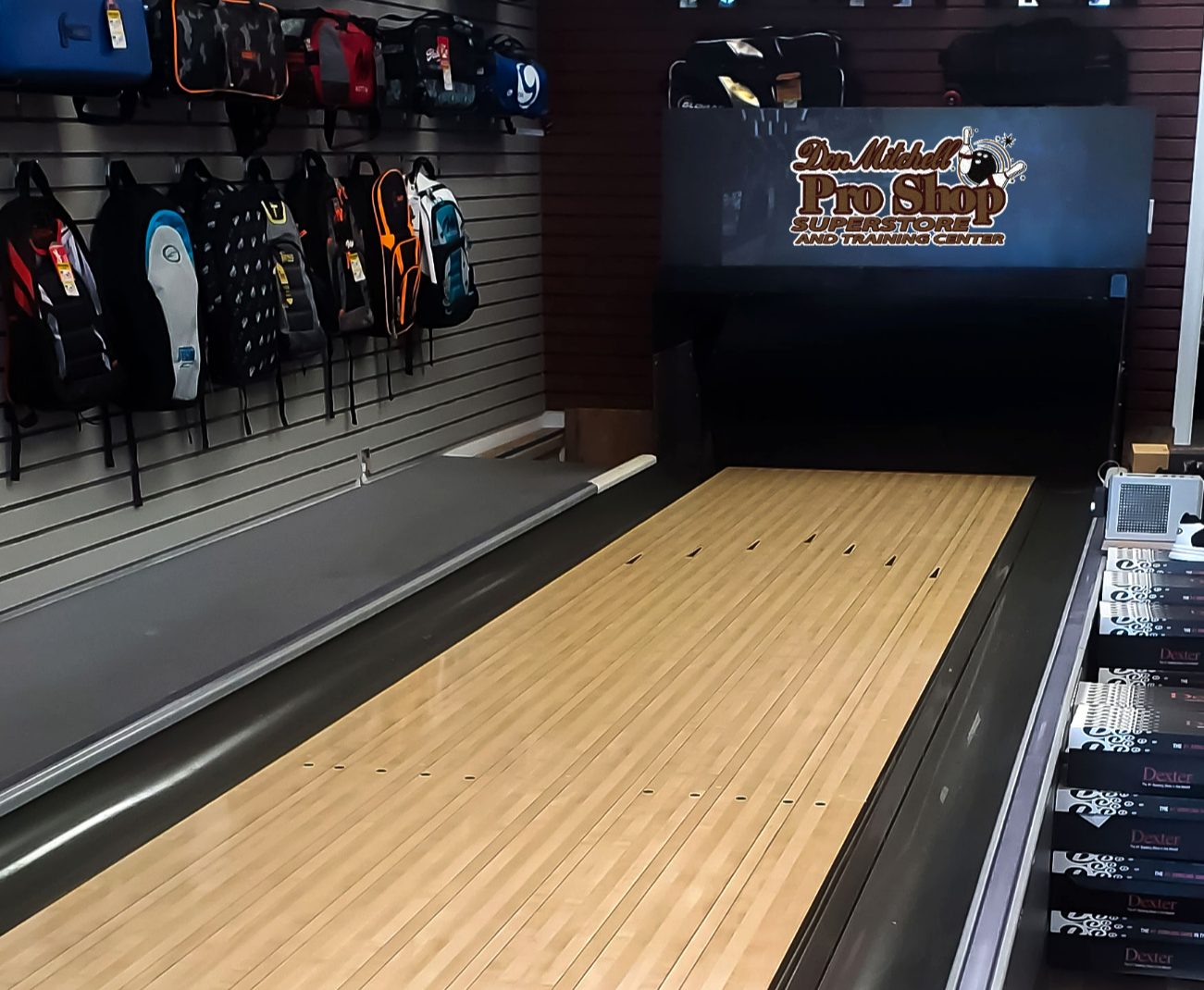 In-house training lane